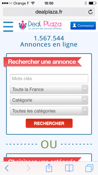 Comment Annuler Une Commande Sur Le Bon Coin Version mobile dealplaza site type bon coin - Les Sentinelles du Web